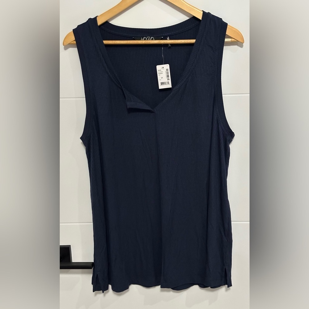 ✨NWT✨ ti-VOGLIO: Women’s Sleeveless Top - Size 2X